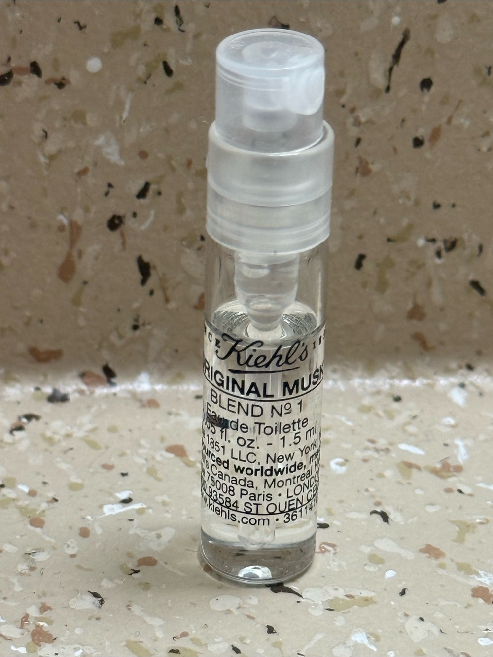 Kiehl’s Original Musk Blend No. 1 Eau de Toilette 1.5 mL Travel Spray Sample